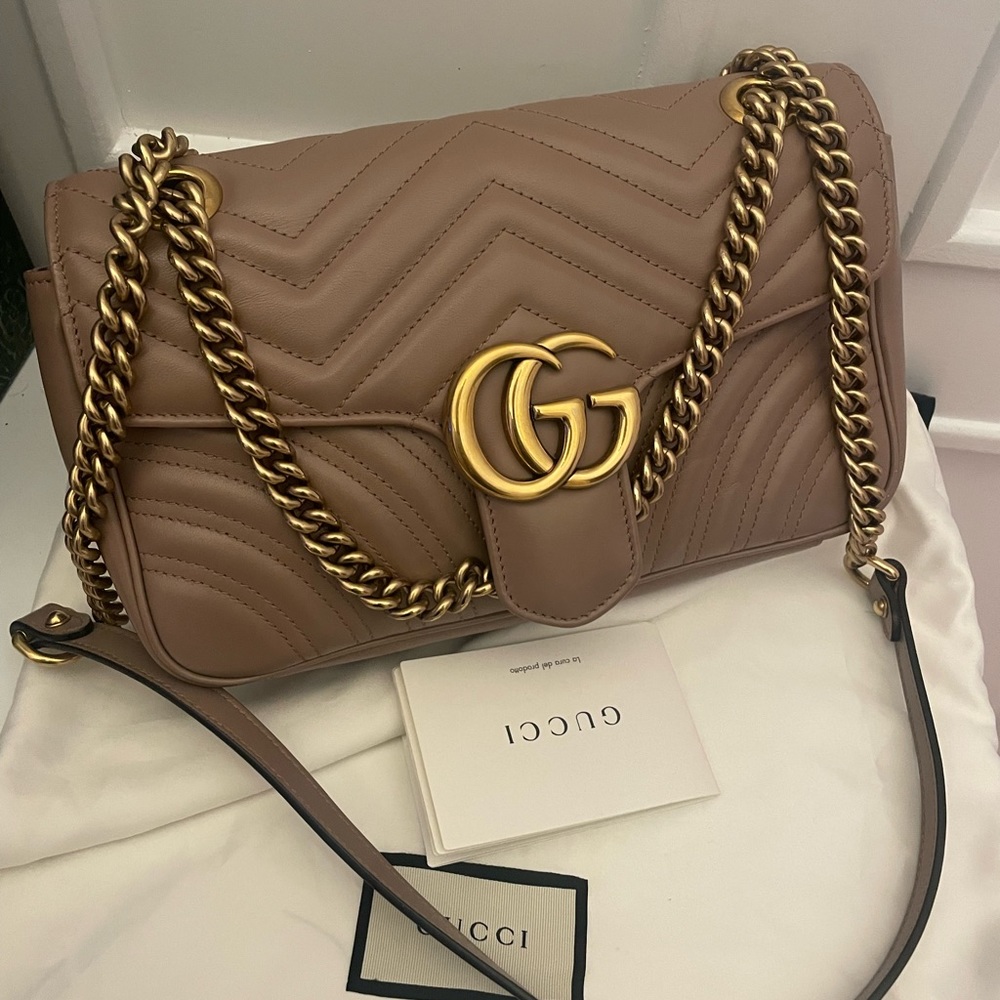 Gucci marmont flap bag